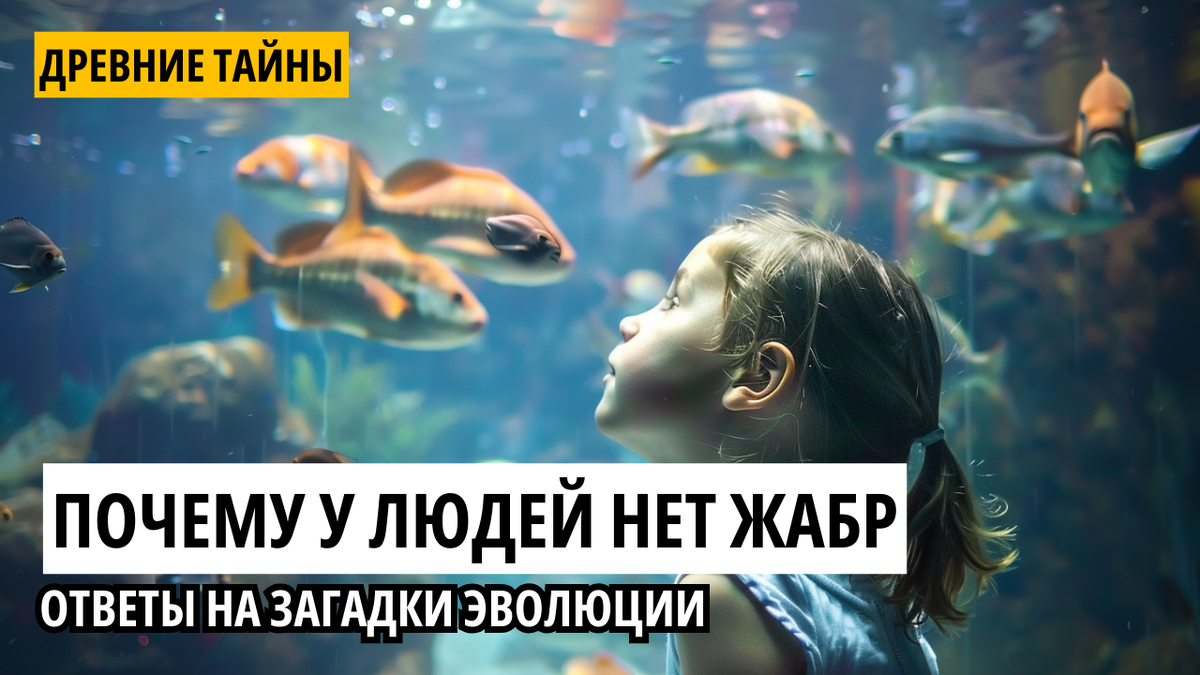 У наших далеких предков-рыб были жабры, так почему же у людей их нет?