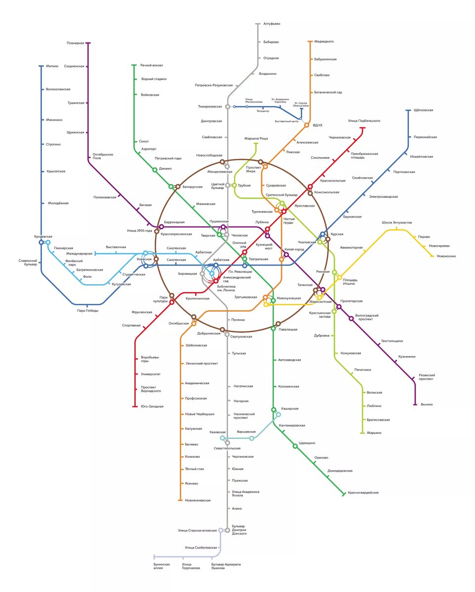 Москвичам пообещали новые линии и станции метро к 2030 году | Сравни | Дзен