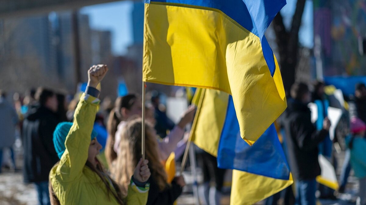    Флаг Украины© Фото : Unsplash/Ahmed Zalabany