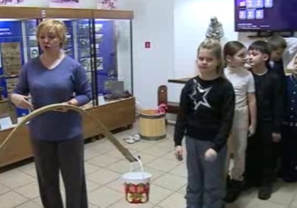    Курские школьники узнали о том, как жили в старину наши предки