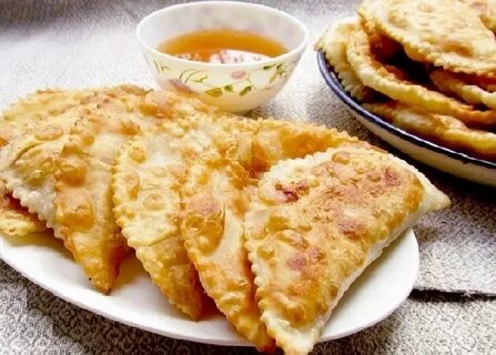 Камчатские чебуреки на заварном тесте