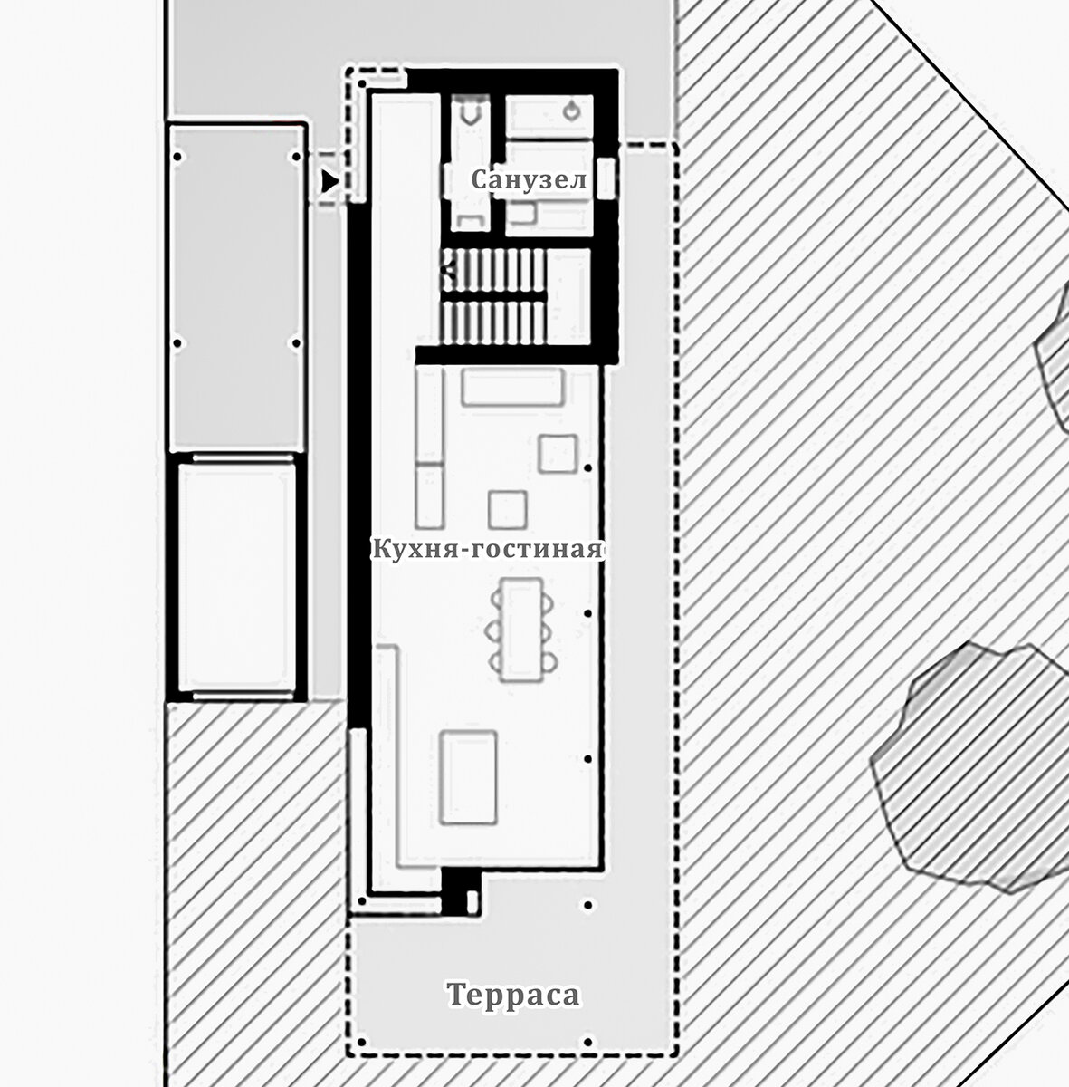 Пример планировки загородного дома на небольшом участке | Raivola House -  всё о загородных домах | Дзен