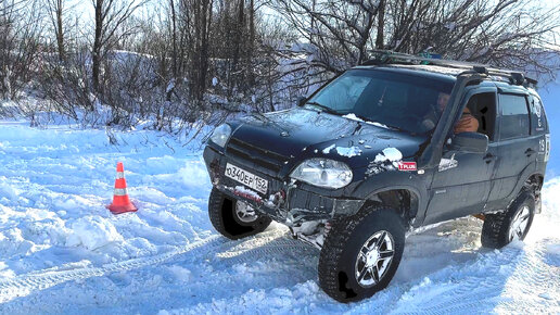 ШНИВА на колесах от ГРУЗОВИКА против Jeep Liberty