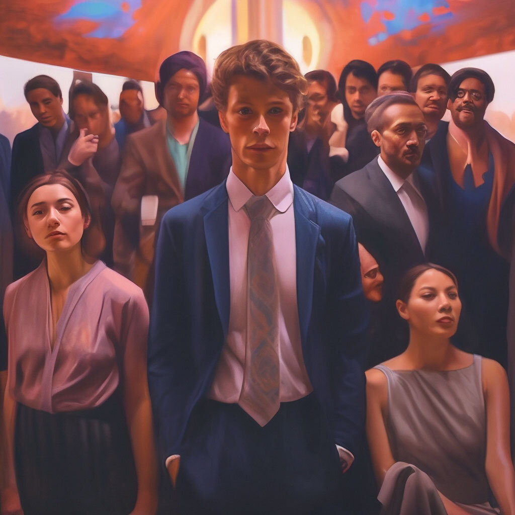 Как себя чувствует человек в толпе