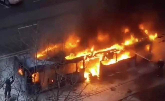 Фото: скриншот realnoevremya.ru видео очевидцев 