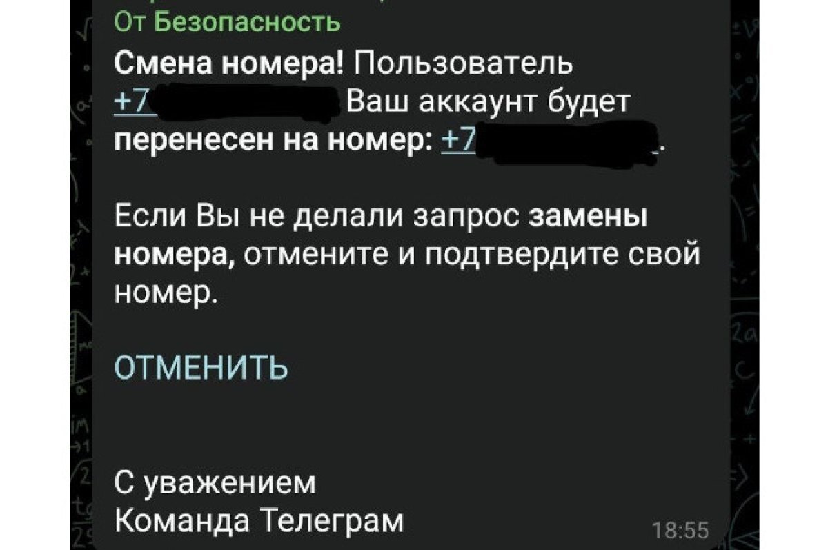    Курян предупредили о новой схеме мошенничества в Telegram