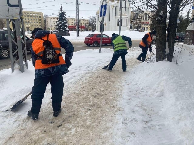    Из Иванова вывезли небывалое количество снега