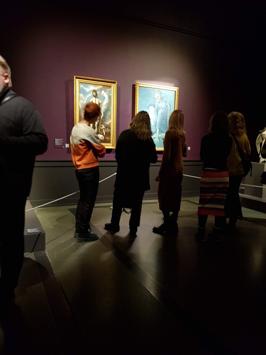 Фото с выставки "Испанская коллекция" в Государственном музее изобразительных искусств им.А.С.Пушкина
