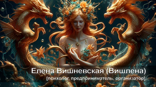 [Реактор Люди] Вишлена (Елена Вишневская) - психолог, организатор, предприниматель, массажист...