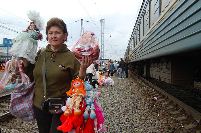 Станция Сухиничи. Иллюстрация из открытых источников.