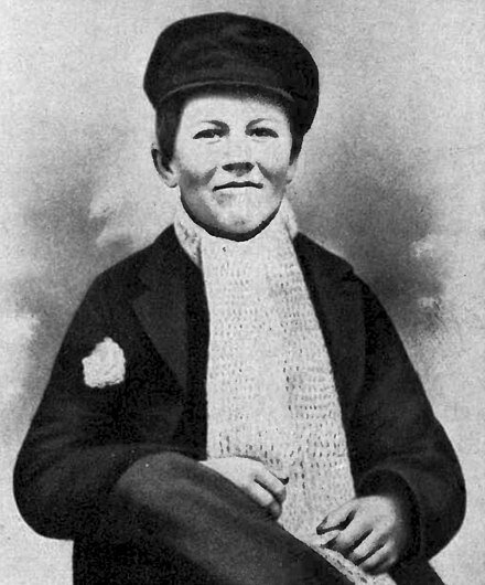 Алва Эдисон в 14 летнем возрасте