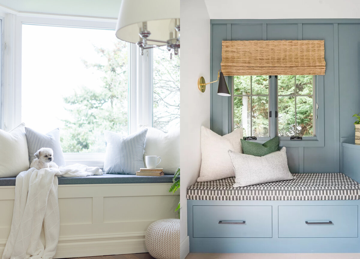 Фото с сайтов www.nickandalicia.com (слева) и www.mydomaine.com (справа). 