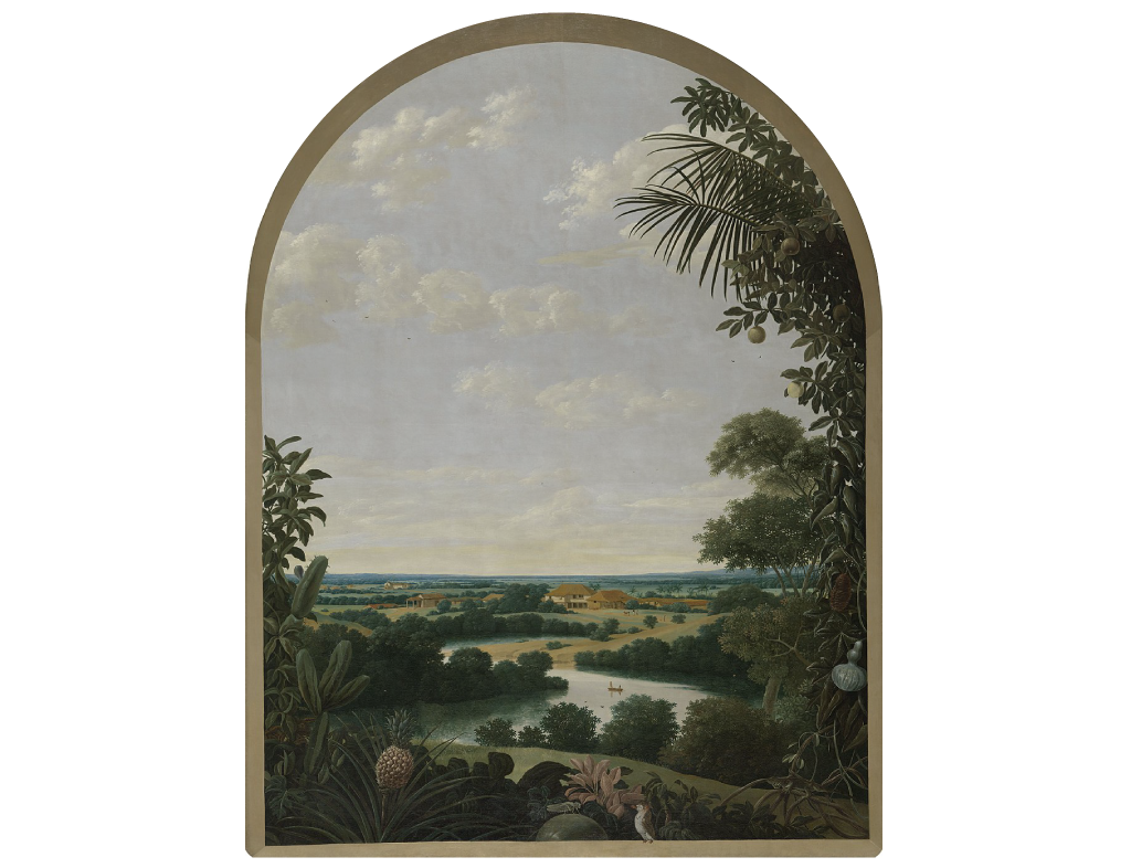                                                 Бразильский пейзаж. Франс Пост, 1652 г. 
