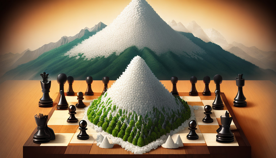 Рисовое зернышко на шахматной доске