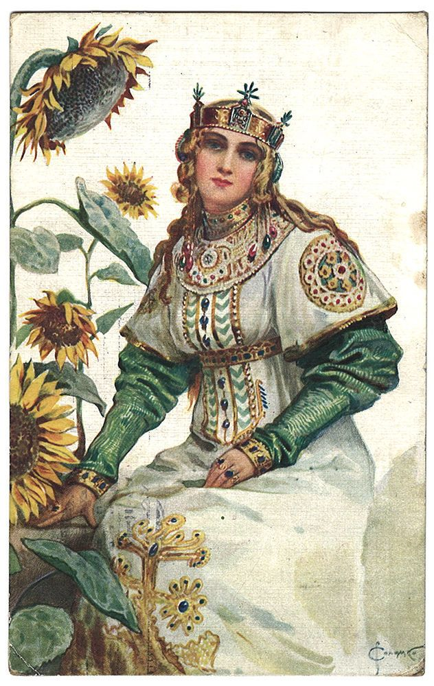 Забава Путятична. Иллюстрация Сергея Соломко. 1910-е года