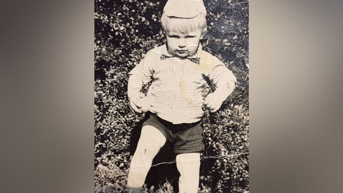    Александр Шпак в детстве