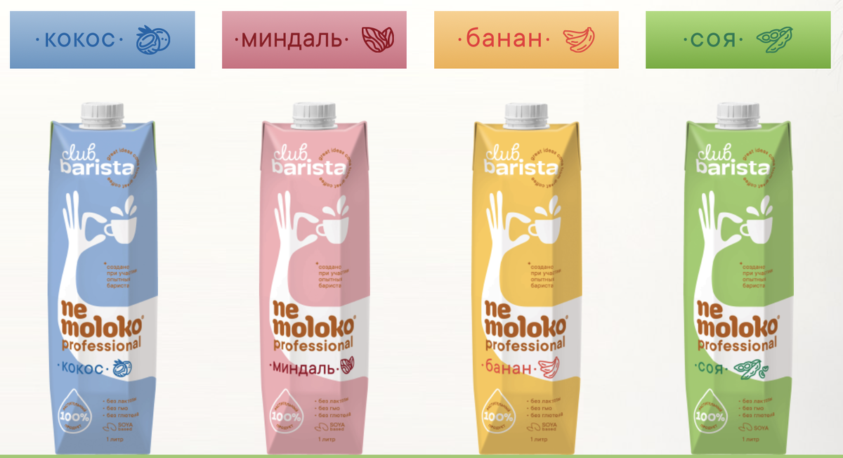 Капля бариста есть в каждом, и целый литр – в упаковке Nemoloko Professional ✅