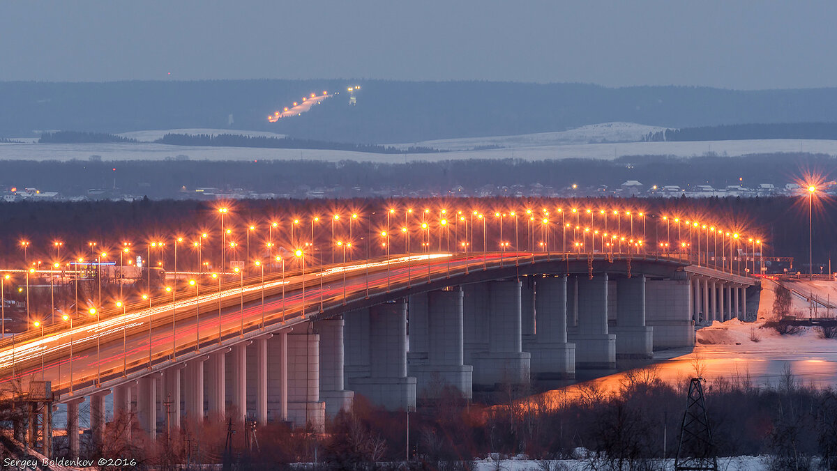 Мосты перми фото