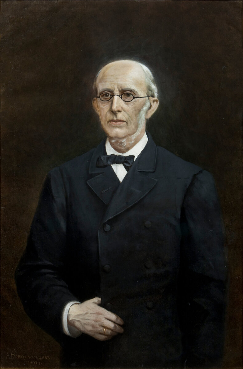 А.Н. Новскольцев "Портрет К.П. Победоносцева" 1907