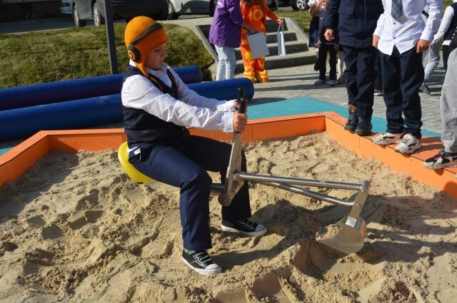    «Научные детские площадки» Фото: ГТРК «Вектор»/ Айгуль Валиева