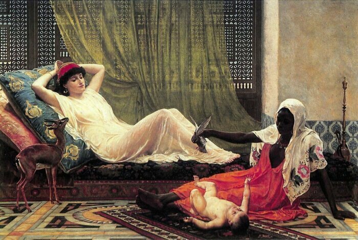 Жизнь Роксоланы, когда она стала любимой женой султана.