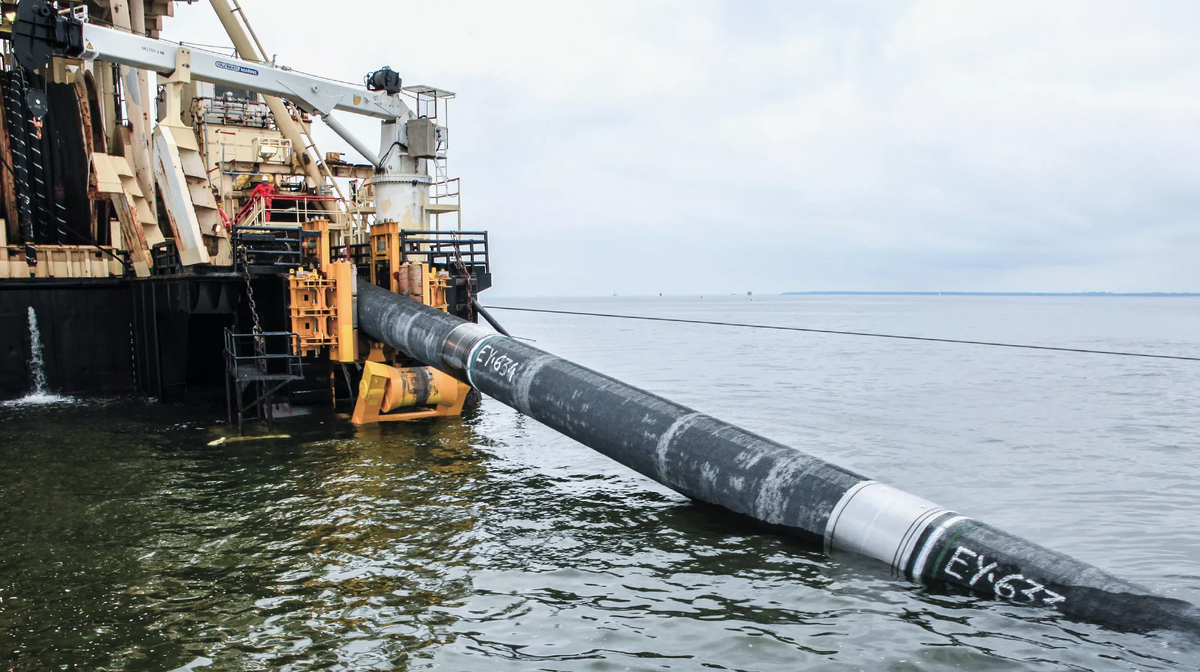 Прокладка газопровода