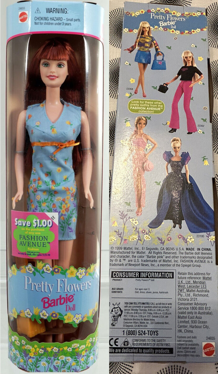 Коробка куклы. Фото ebay