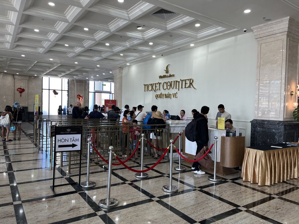 Стойка продажи билетов