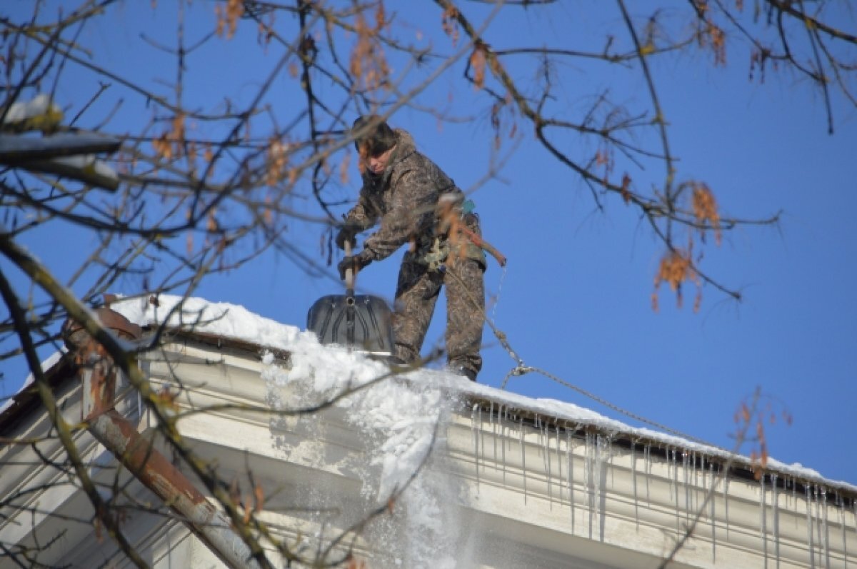    В Твери продолжается мониторинг состояния кровель жилых домов