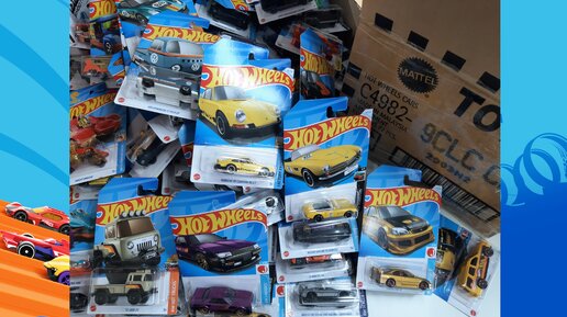 Распаковка Коробка 72 Машинки Hot Wheels C Case 2024