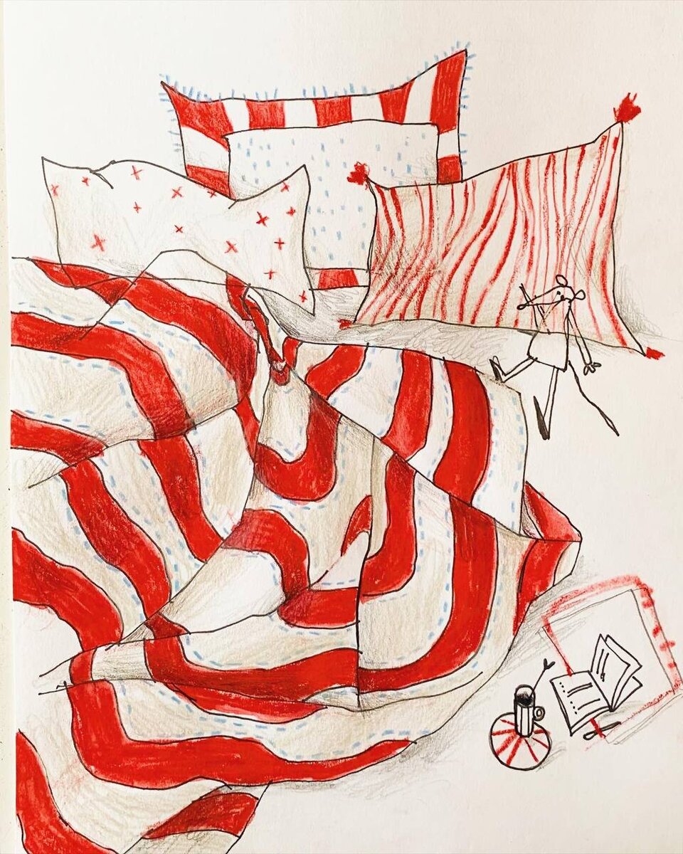 Рисунок Залины Кишовой @zalinok