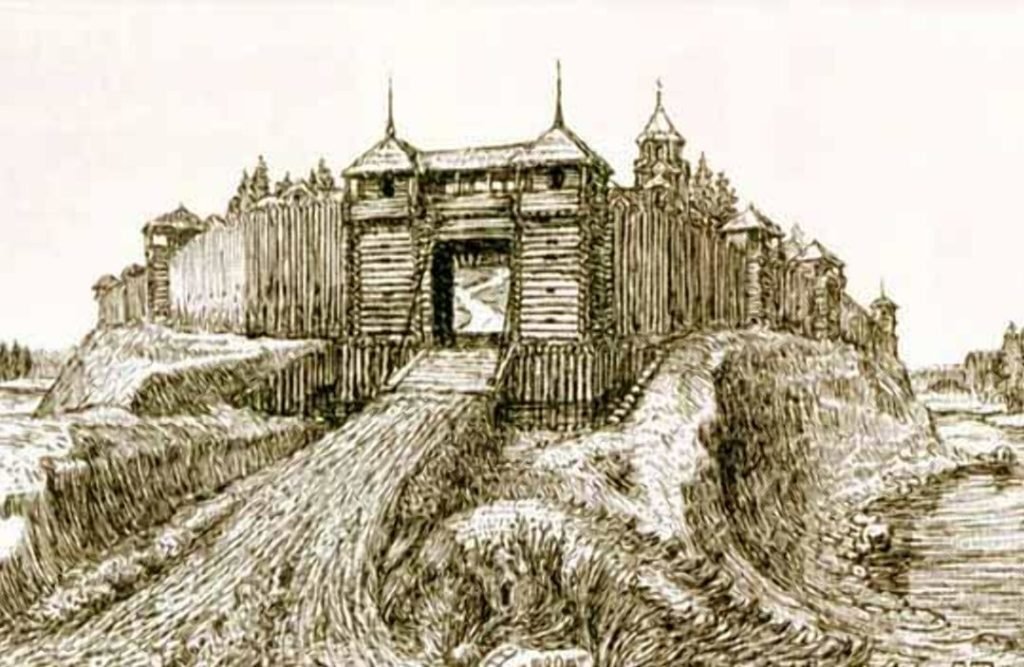 Минск - маленький городок, основанный на месте впадения реки Менки в реку Свислочь.