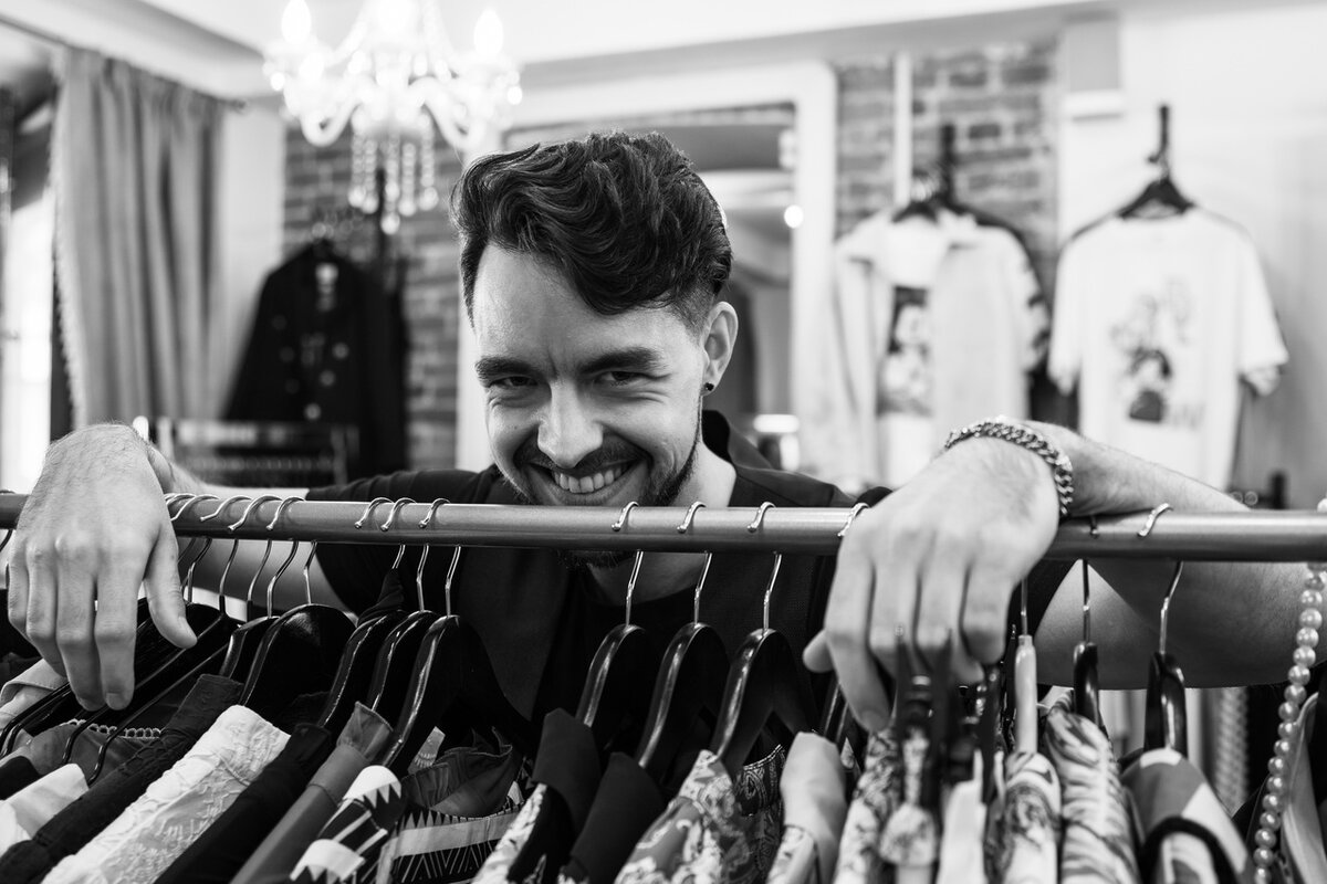 Фото со съемок промо-ролика персонального стилиста Макса Осипчука (@DNS_dreamteam)