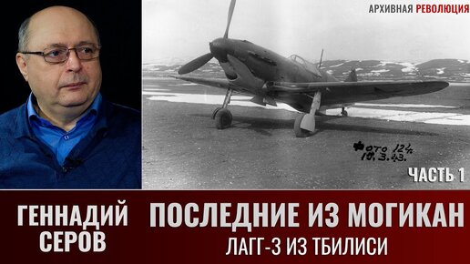 Геннадий Серов. Последние из могикан. ЛаГГ-3 из Тбилиси. Часть 1