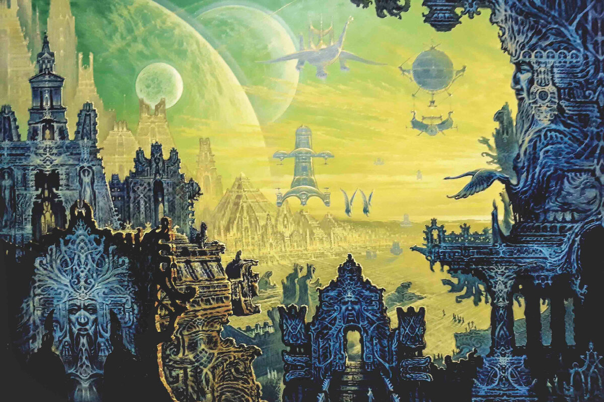 Гиперборея, атака из космоса (картинка из ОИ)