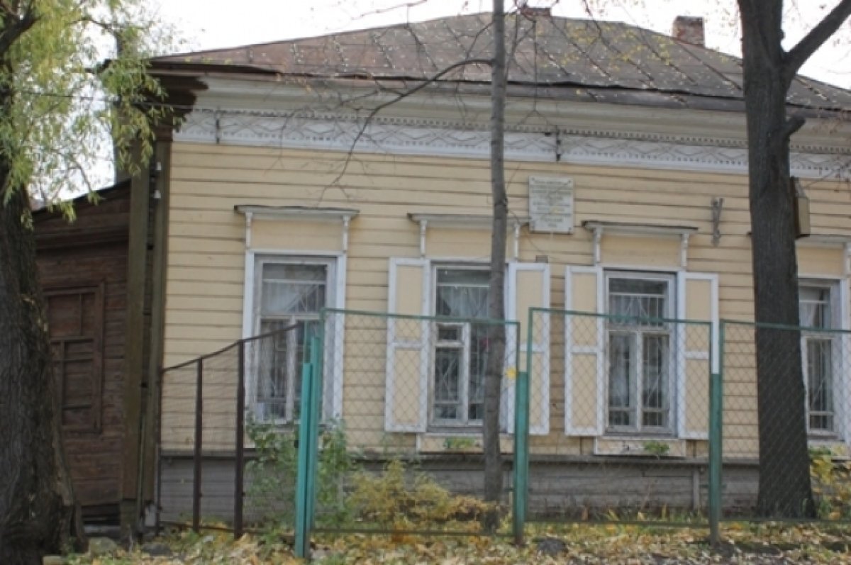    Дом, где в Казани жил Горький, может стать гостевым
