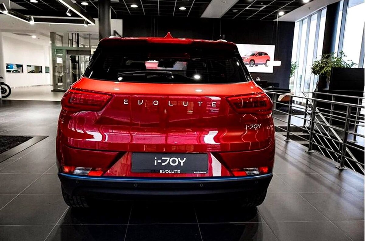 Задняя часть Evolute i-Joy. Фото с сайта - auto.ru