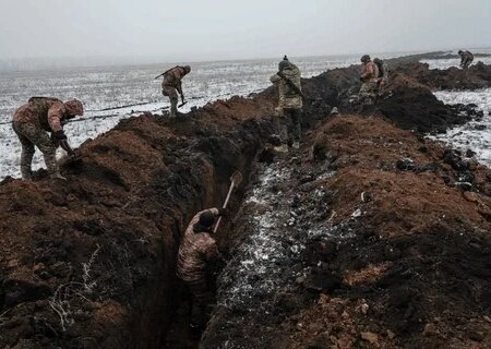    Строительство оборонительных сооружений сорвано по всей Украине