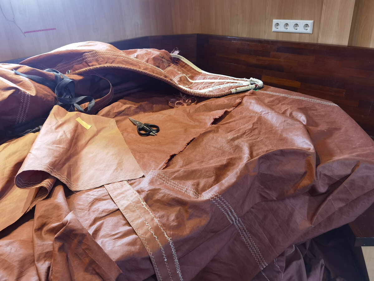 Шитье паруса