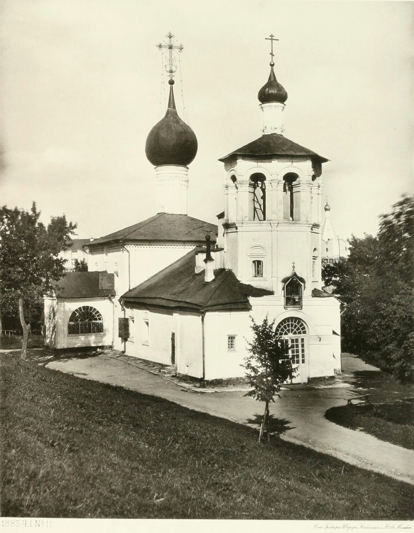 Церковь святых Константина и Елены в Кремле, 1882 год. Автор: Nikolai Naydyonov 