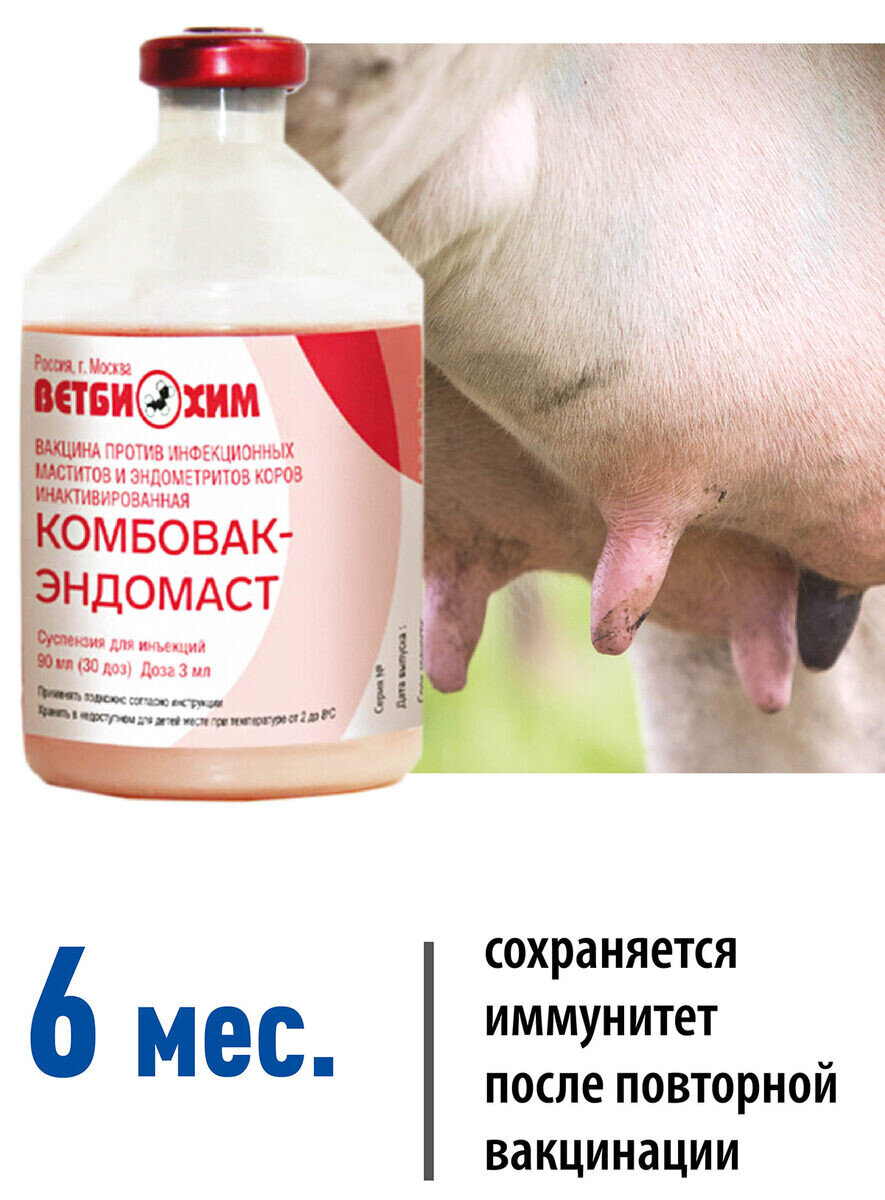 Комбовак вакцина для крс инструкция