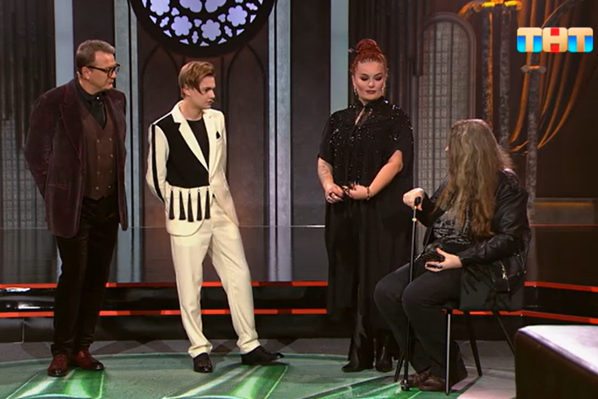 Кадр из шоу "Экстрасенсы. Реванш"