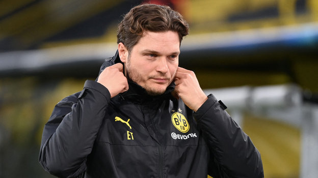    Эдин Терзич, главный тренер ФК «Боруссия». AFP