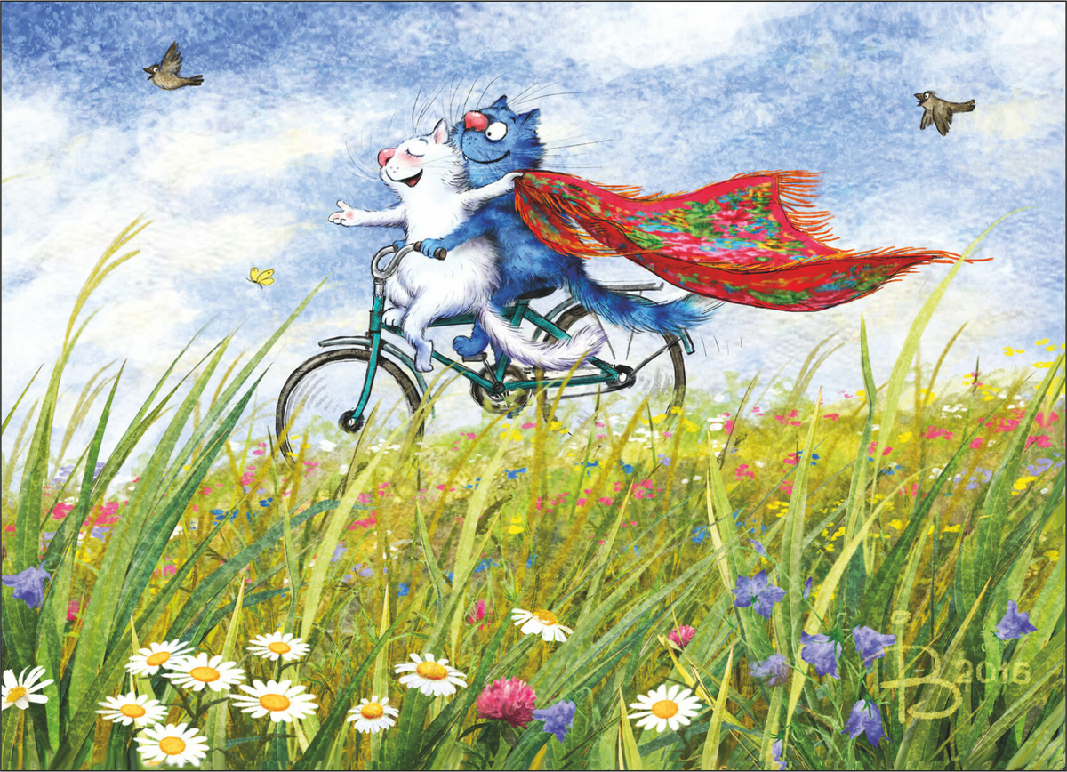 очаровательные коты Рины Зенюк