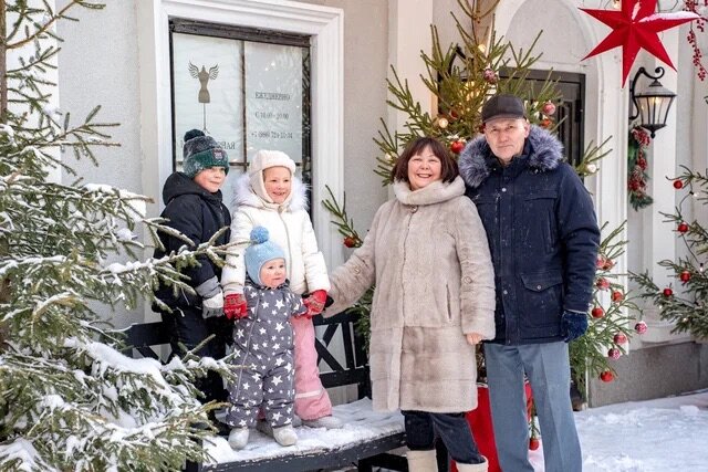 Мы с внуками