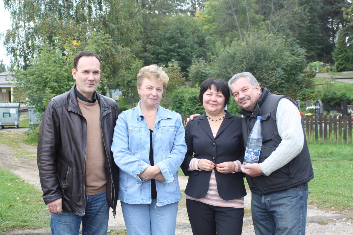 Мы со сватами. 2014 год.