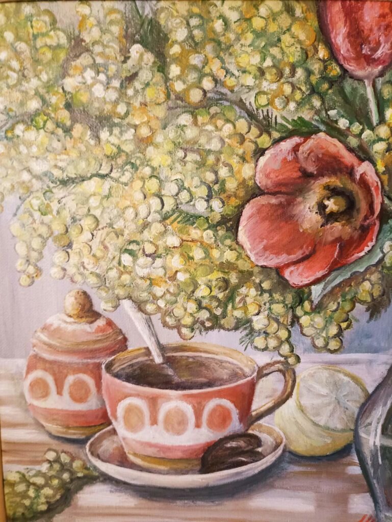 "Запахи весны", масло/холст, 30*40см