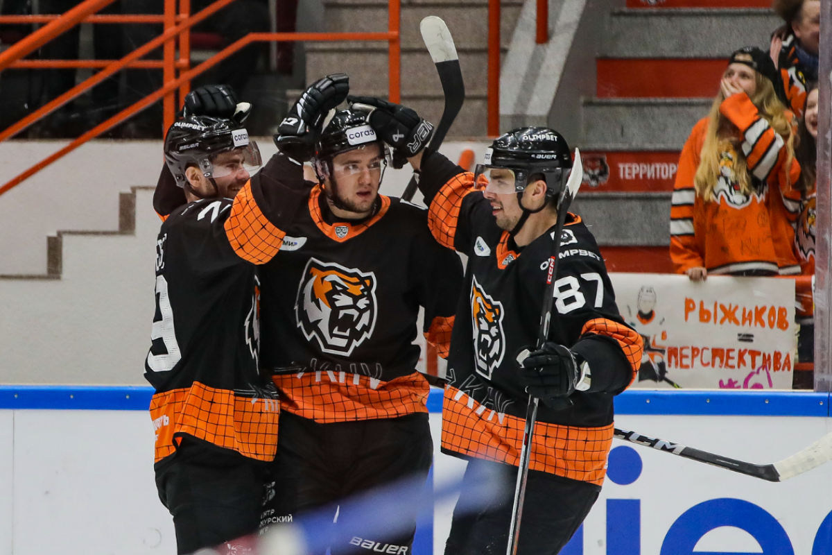    Хабаровский ХК «Амур» вышел в плей-офф впервые за шесть сезонов
