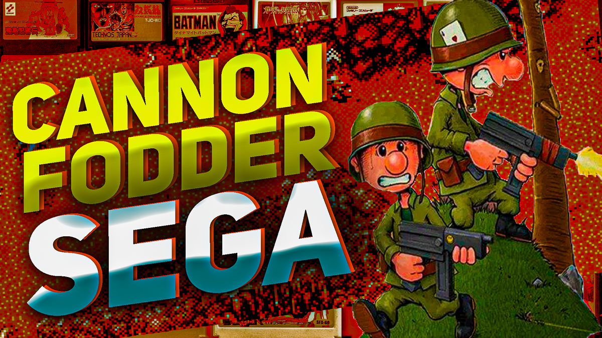 Обзор игры Cannon Fodder на Сеге Мега Драйв