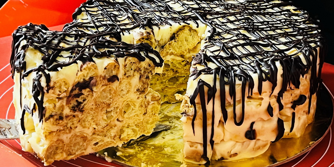 Торт Дамские пальчики Вкуснее круче чем обычные эклеры и КАРПАТКА Вкуснятин к чаю